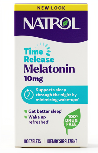 Natrol Melatonin 10 mg Time Release, 100 tabletas