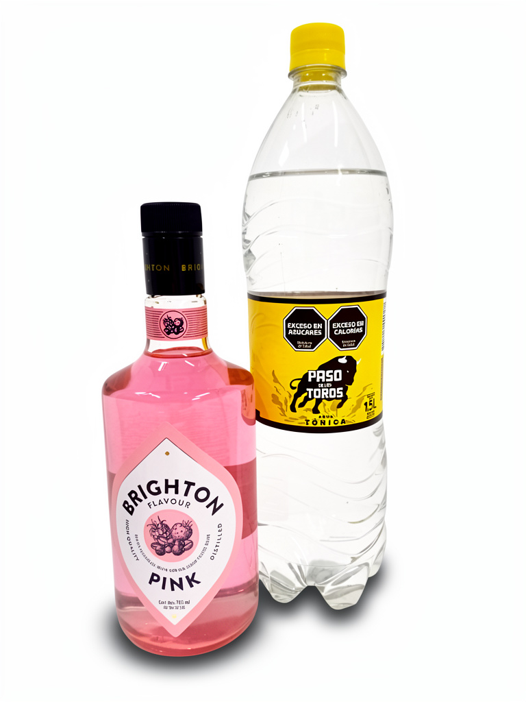 Combo Gin Brighton Pink