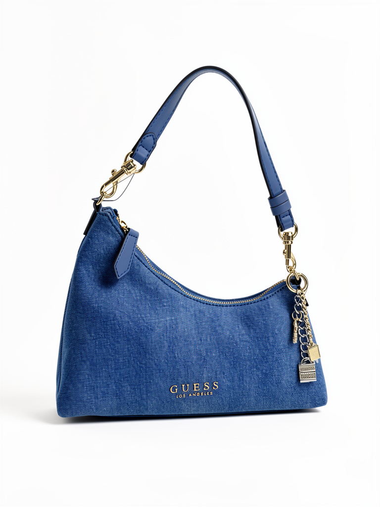 Baguette Guess Denim asimétrica