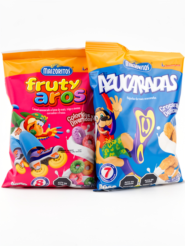 Maizoritos fruty aros y azucaradas