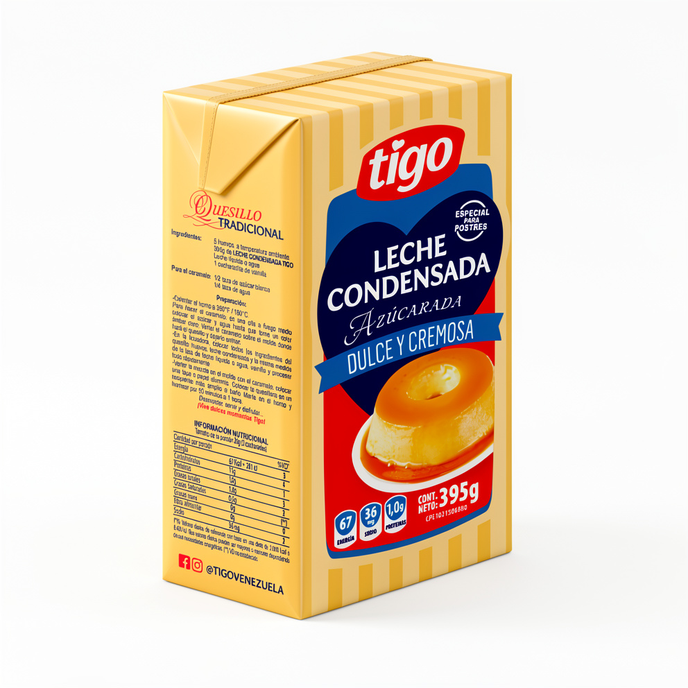 leche condensada tigo 395g
