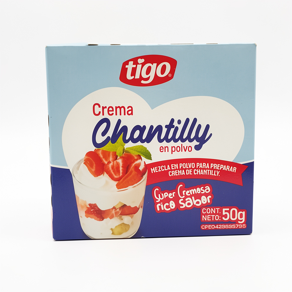 crema chantilly tigo 50