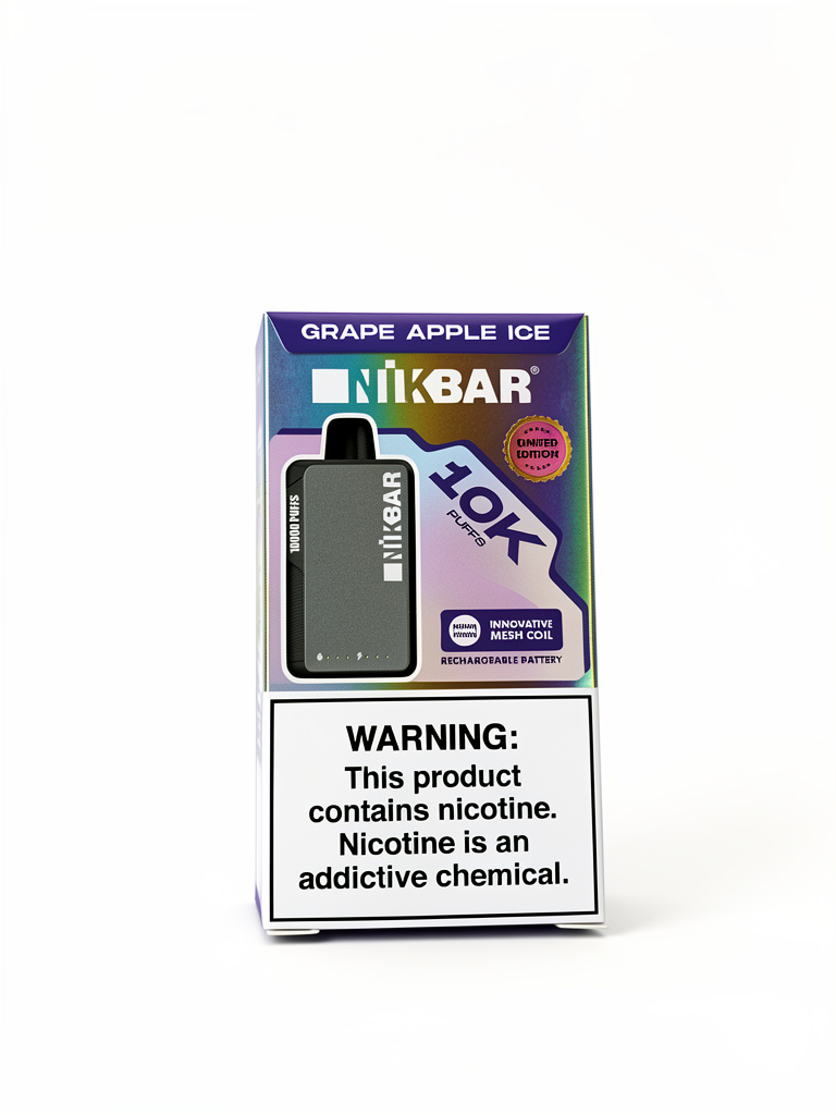 Grape Apple Ice – Nik Bar 10K