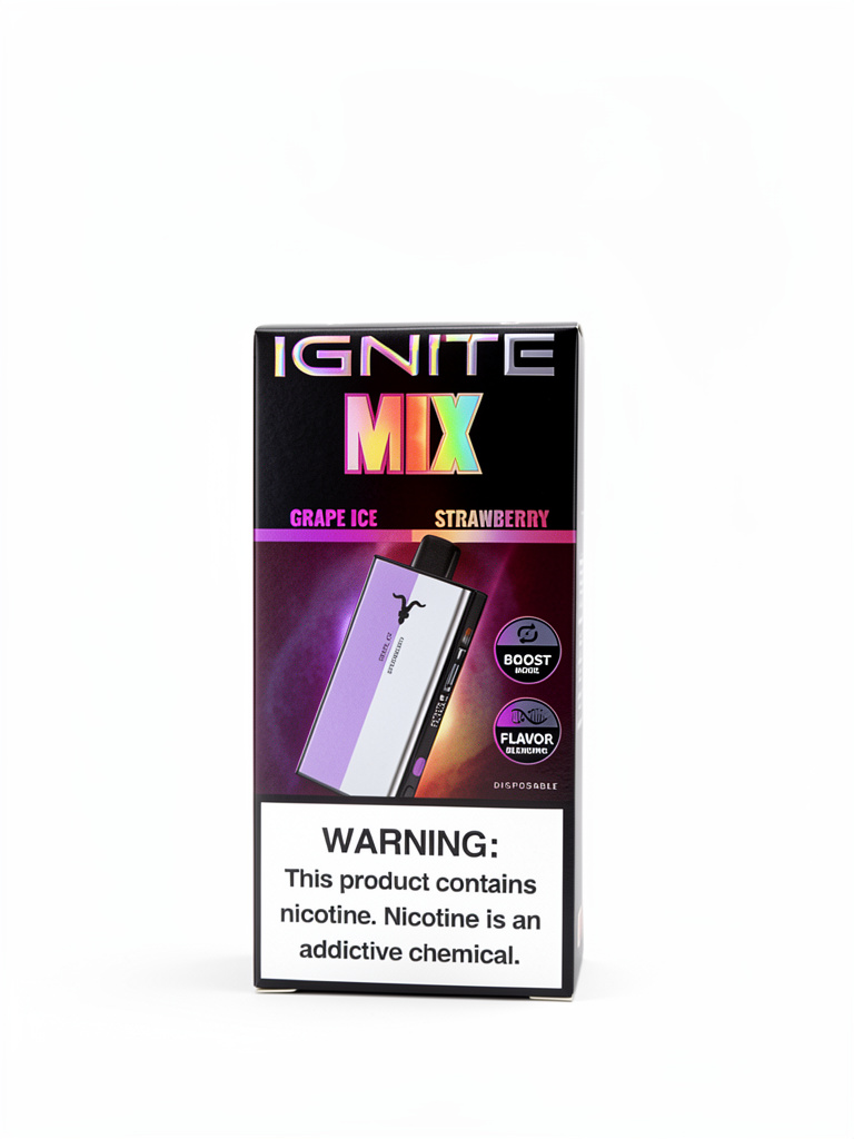 Grape Ice / Strawberry – Ignite Mix 40K