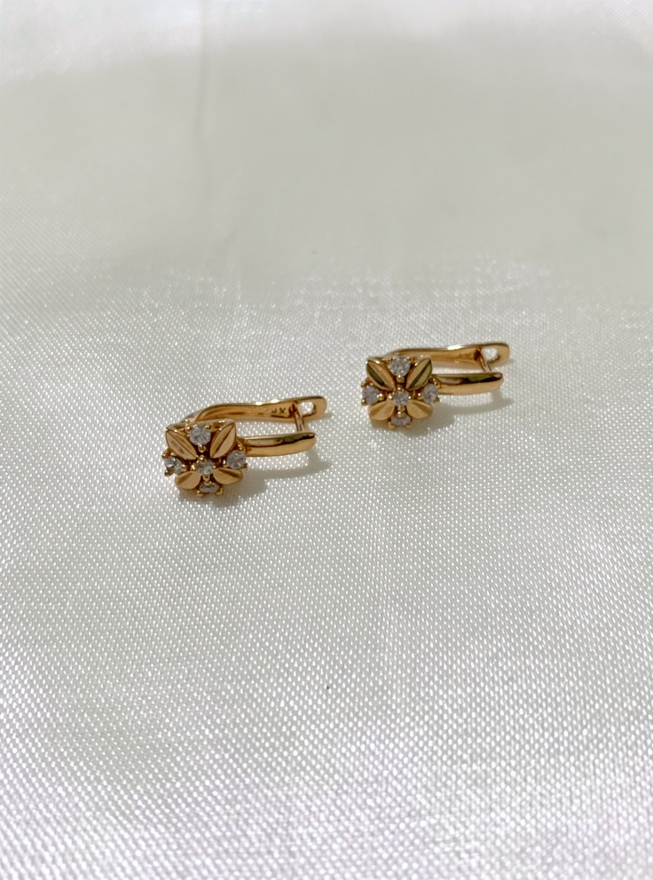 ARETES BROCHE XUPING ROSETA
