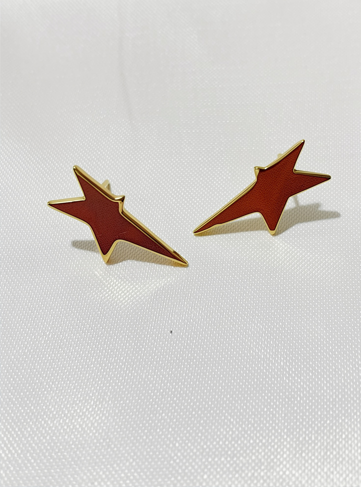 ARETES POSTE XUPING ESTRELLA FUGAZ