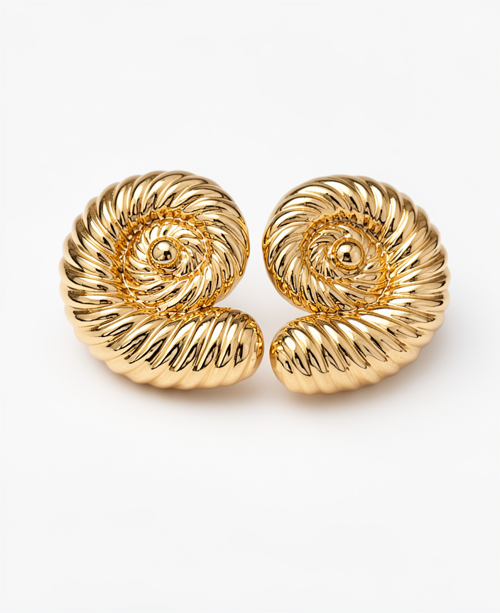 ARETES CHUNKY CARACOLA XUPING JEWELRY
