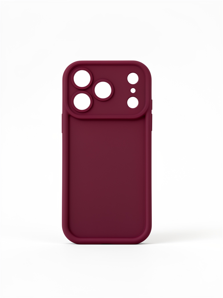 Funda bordó iPhone 17 pro Max