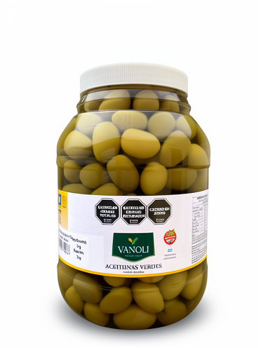 ACEITUNAS VERDES N° 1 X 2 KG VANOLI