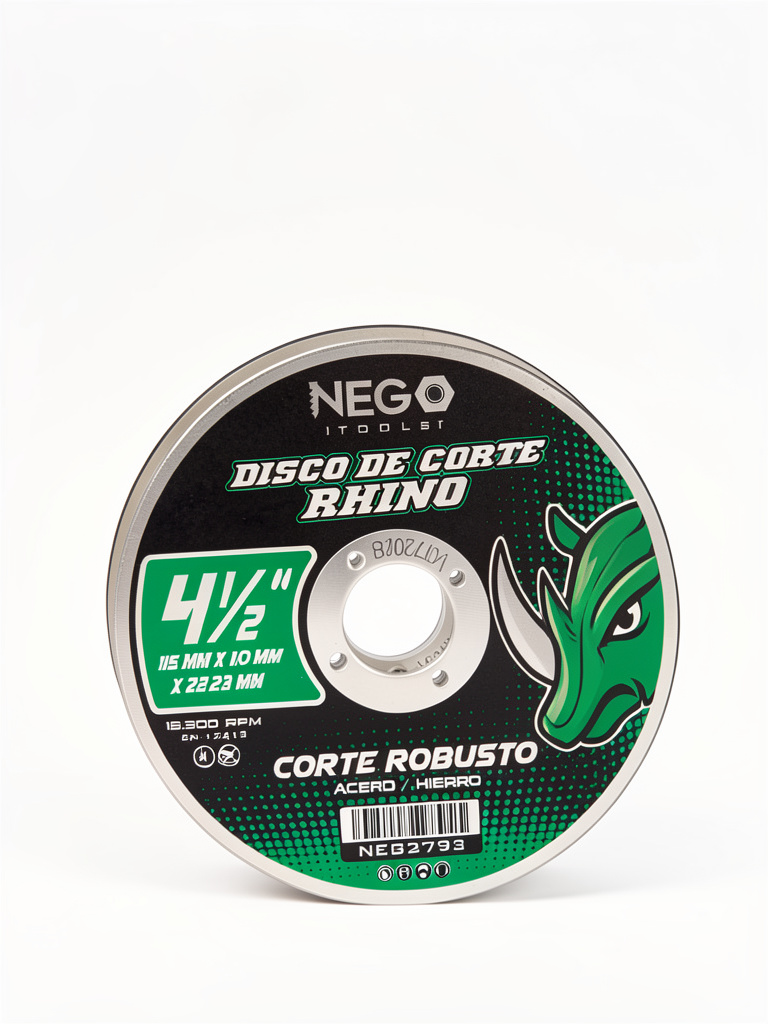 Disco de corte rhino 4 1/2”