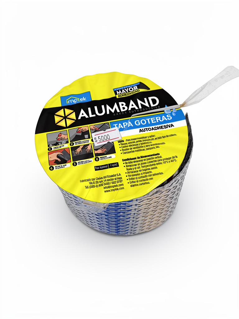 Cinta asfáltica Alumband x metro