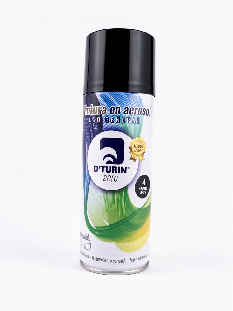 Aerosol Negro mate D'turin