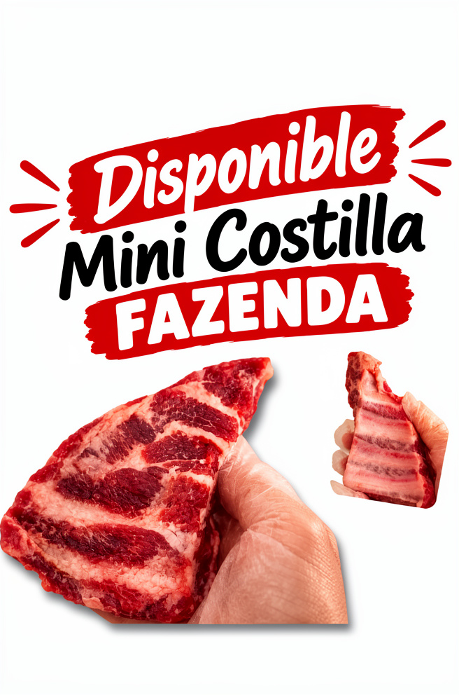 MINI COSTILLITAS FAZENDA KG