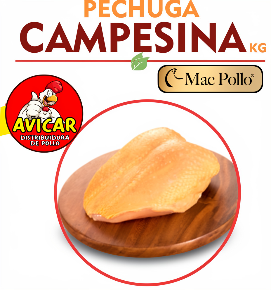 PECHUGA CAMPESINA MAC POLLO