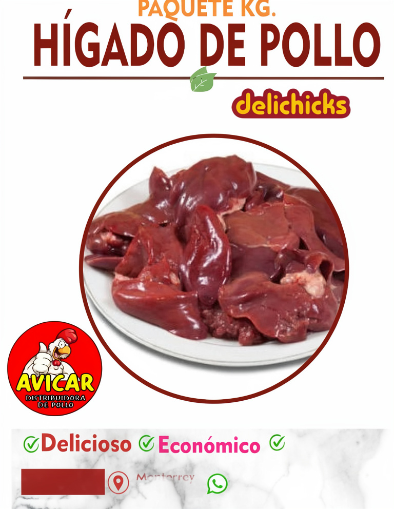HIGADO DELICHICKS KG
