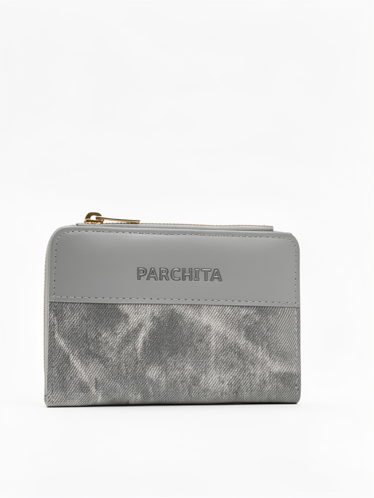 Monedero Parchita Gris Dama