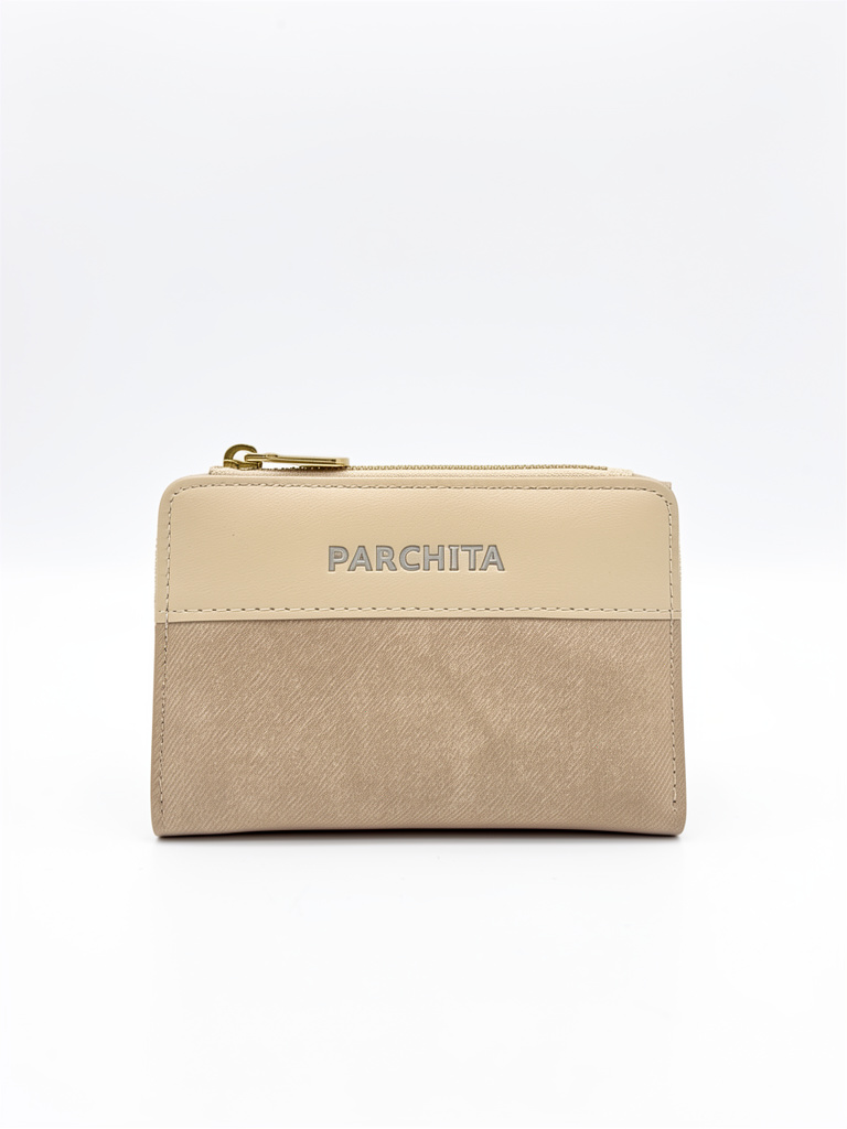 Monedero Parchita Beige Dama