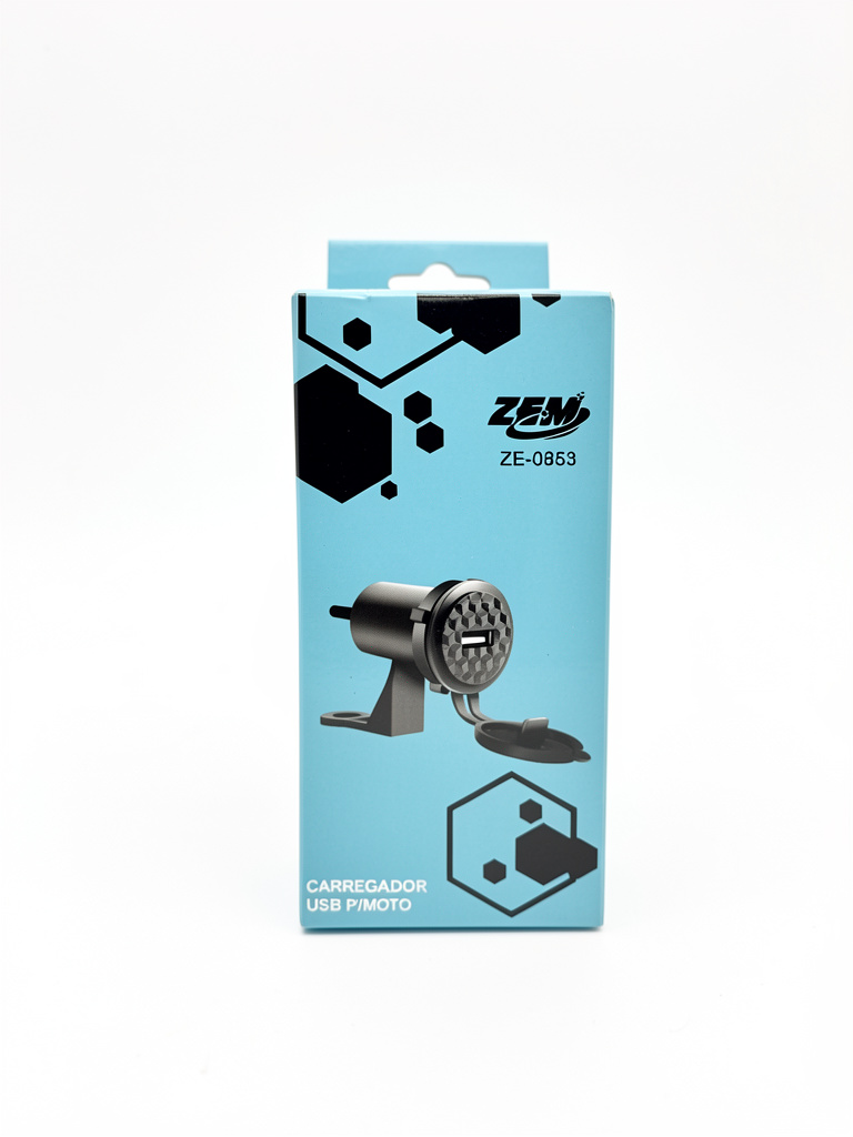 Carregador celular para moto USB