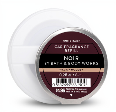 Car fragrance refill Noir