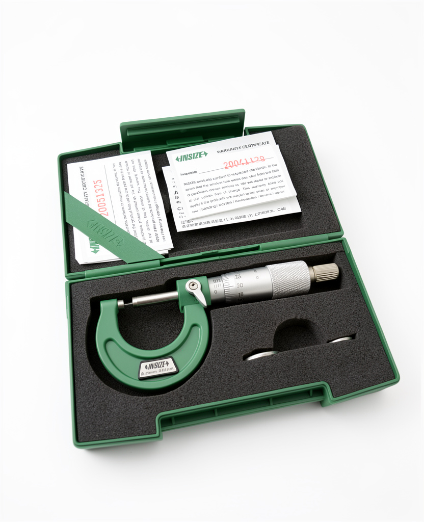 Micrometro mecanico de 0-25 cm