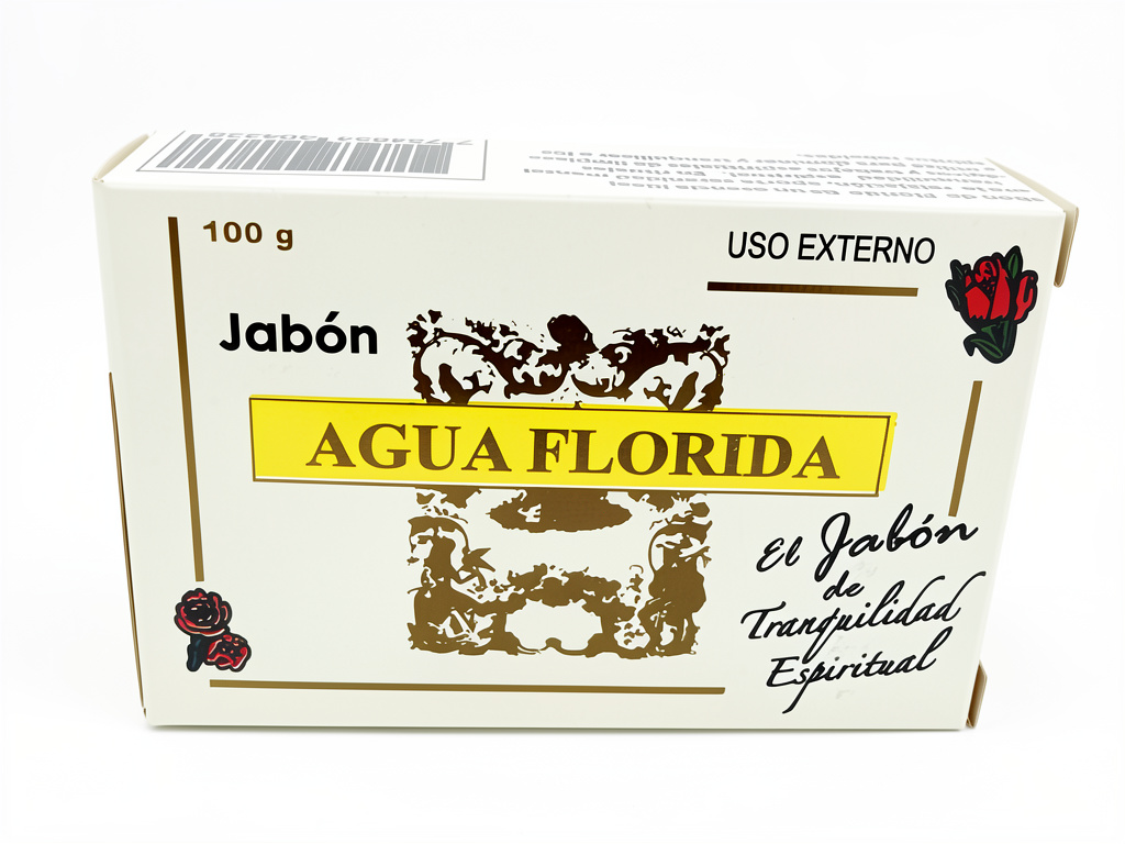 Agua florida jabón