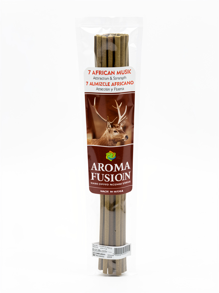7 almizclé africano aroma fusión