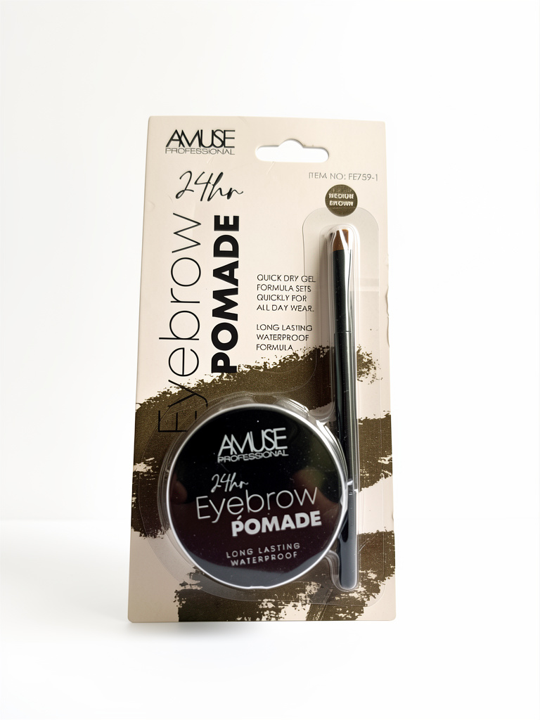 AMUSE Pomada Cejas Médium Brown 24Hrs