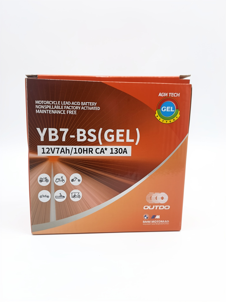 BATERIA YB7-BS DE GEL OUTDO GN125, EN125