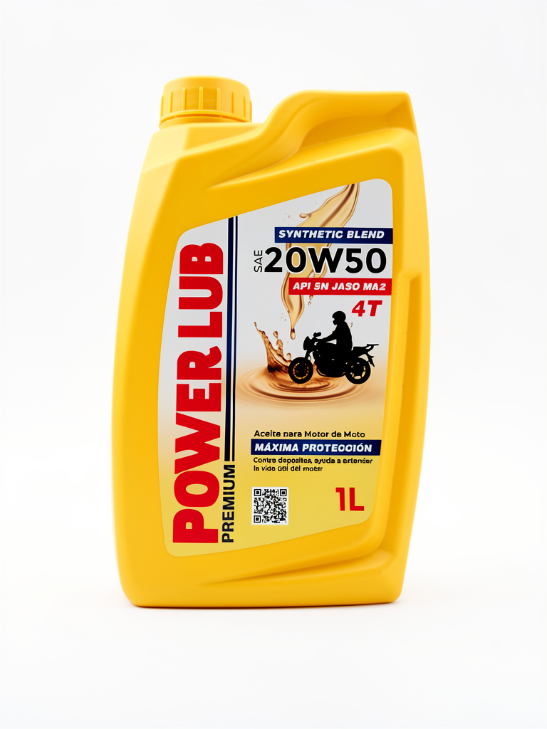 ACEITE POWER LUB 4T 20W50 SEMI SINTETICO