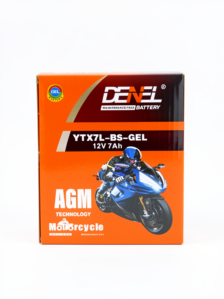 BATERIA YTX7L-BS DENEL DR200, TORNADO, TWISTER 250, ELITE125, XT225, KARIZMA230, BOA150, SZ150
