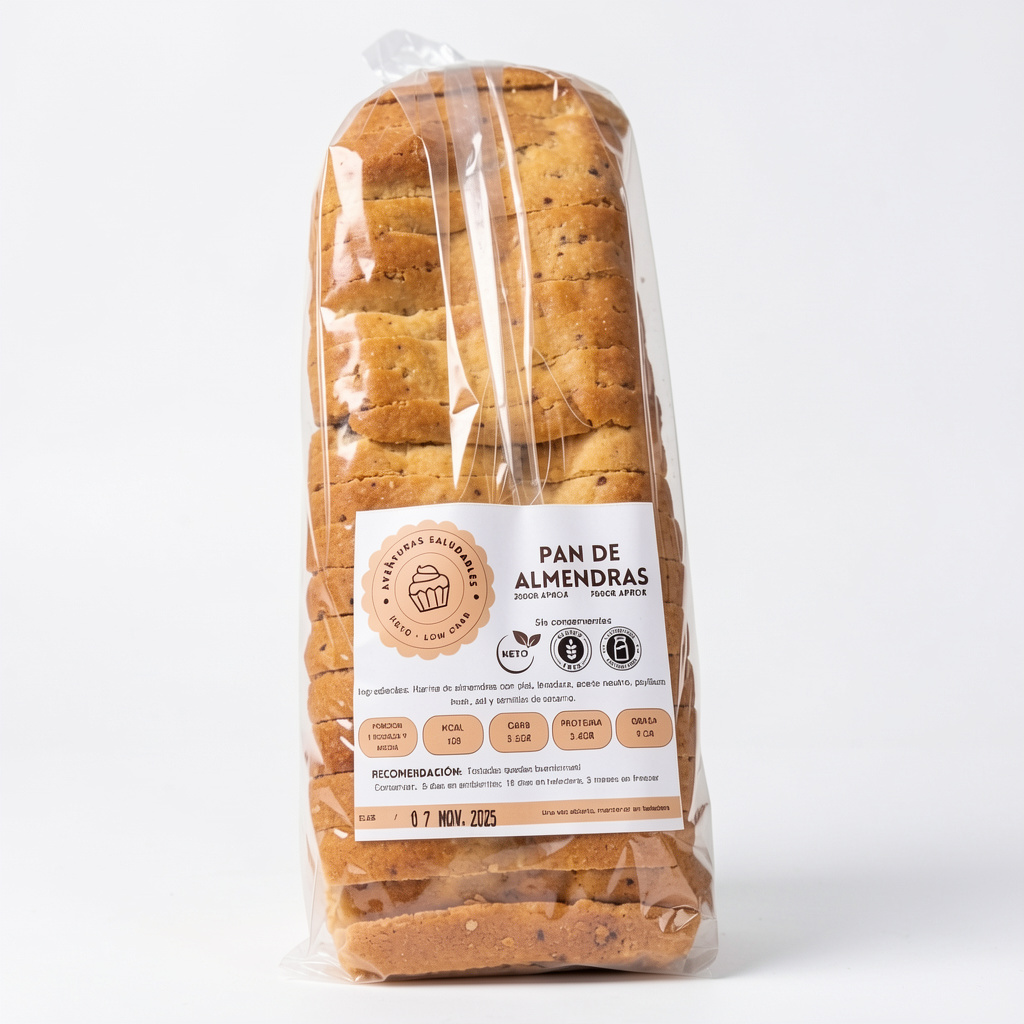 Pan de almendras 800gr MAYORISTA