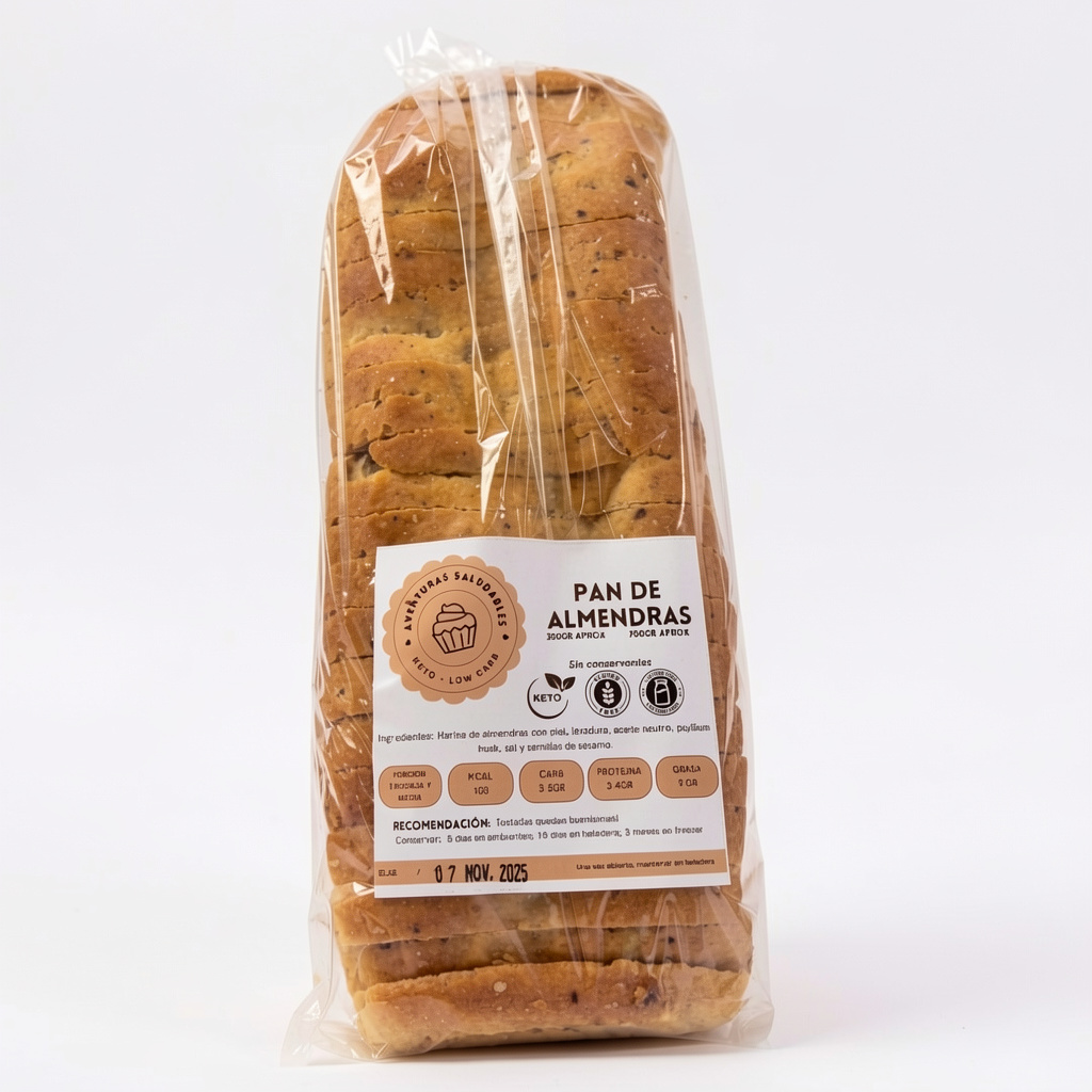 Pan almendra chico 500gr MAYORISTAS