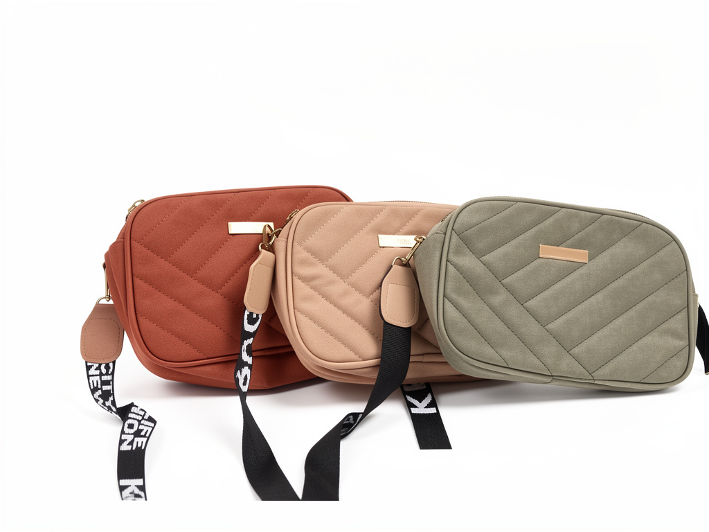 Cartera bandolera acolchada