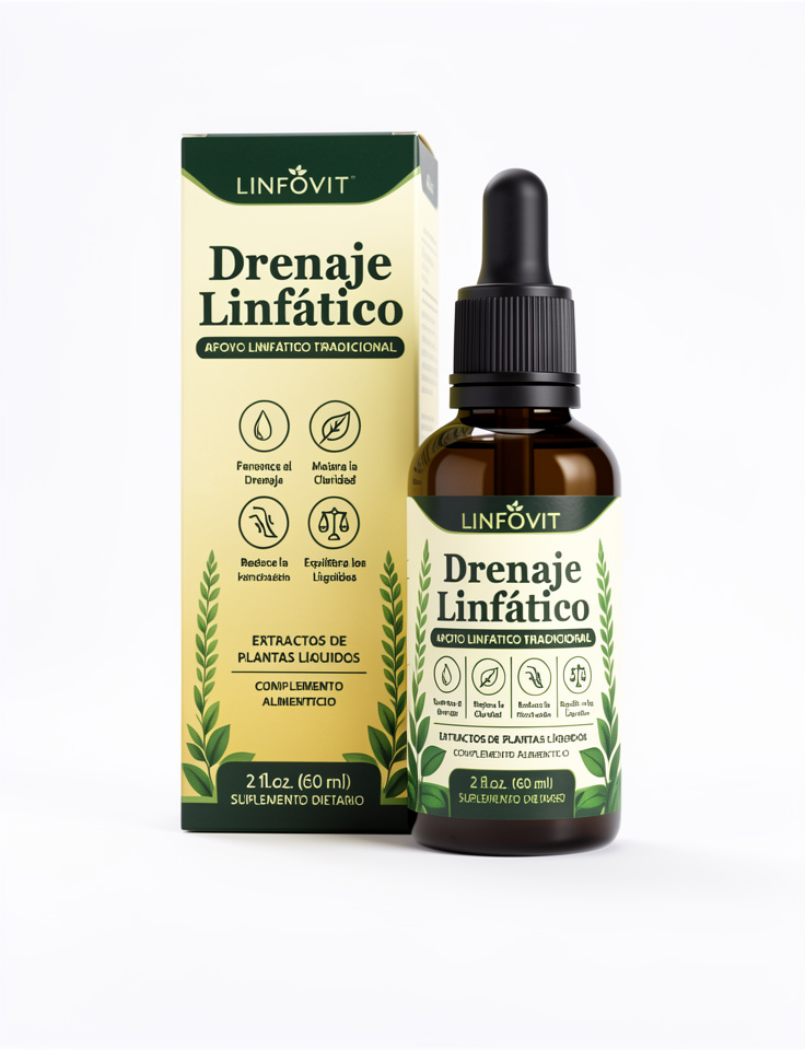 GOTAS DRENAJE LINFATICO NATURAL LINFOVIT