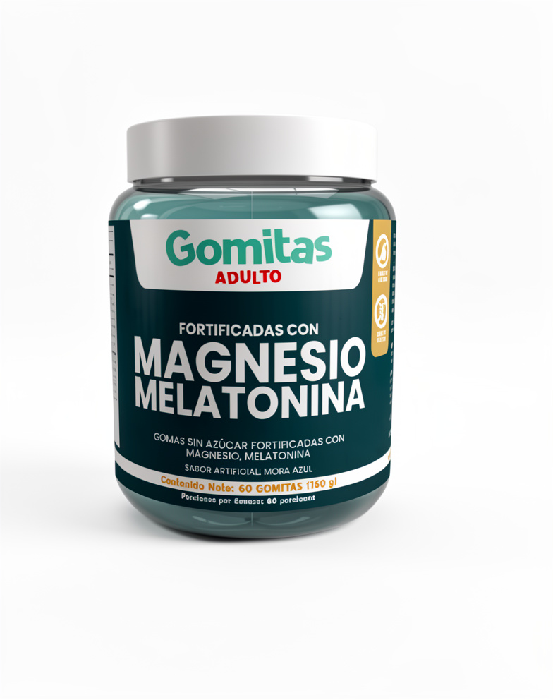 GOMITAS MAGNESIO MELATONINA X60 UNI