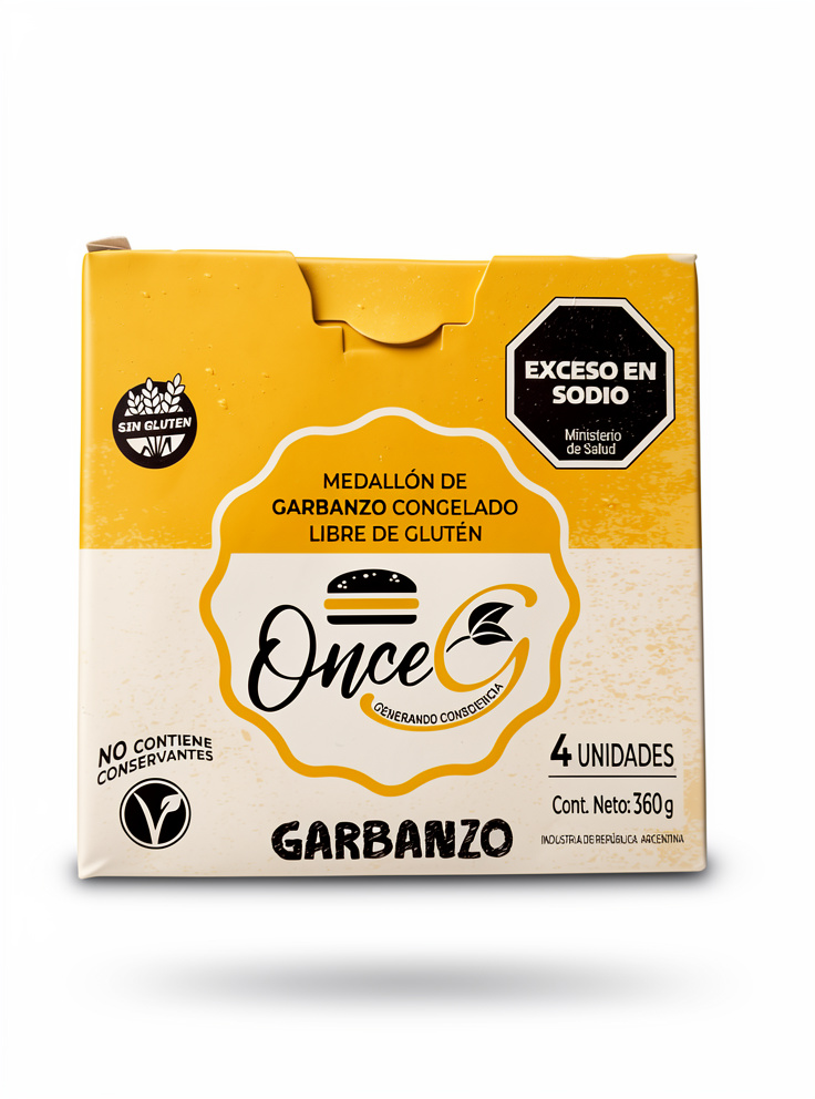 Medallón garbanzos Once