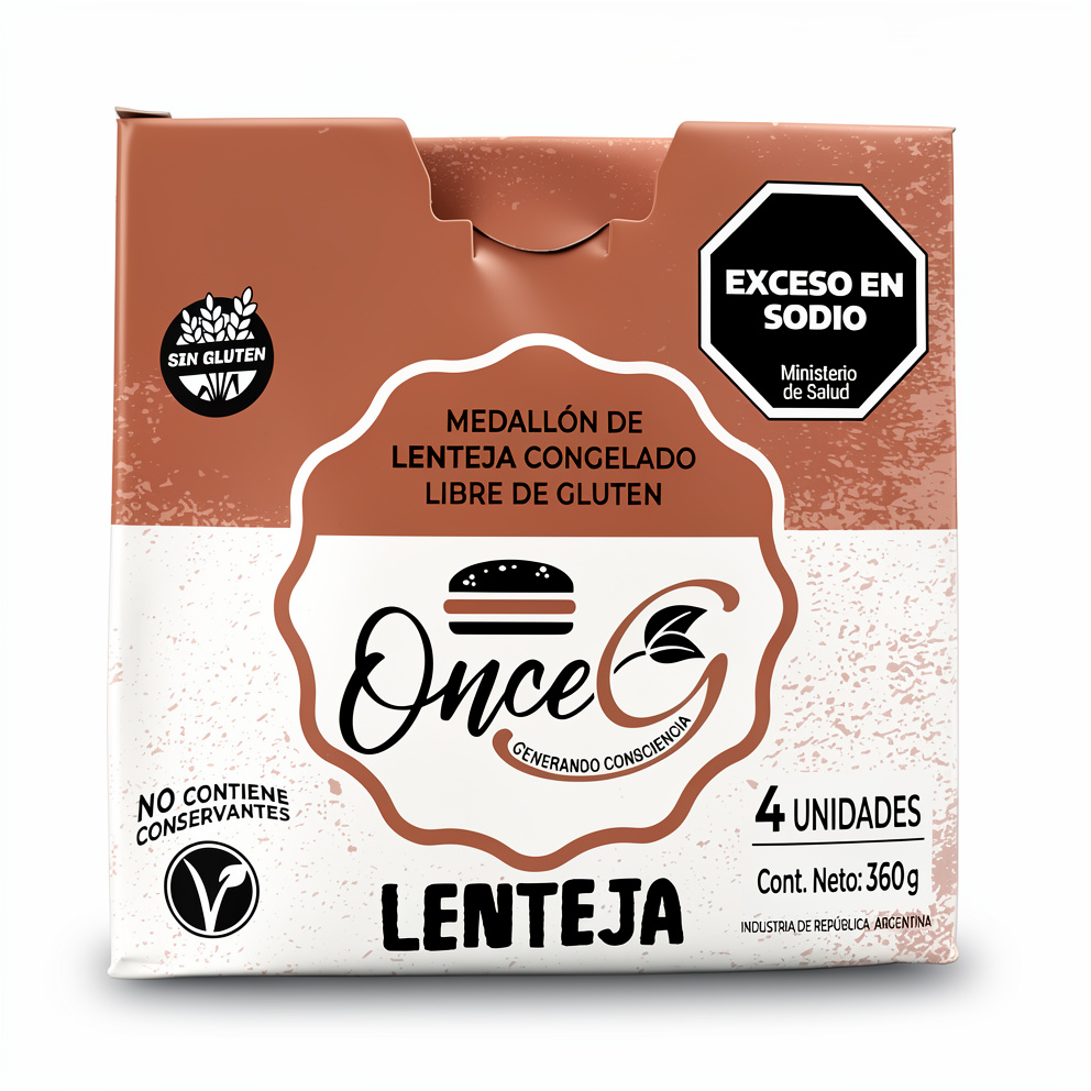 Medallón lentejas Once