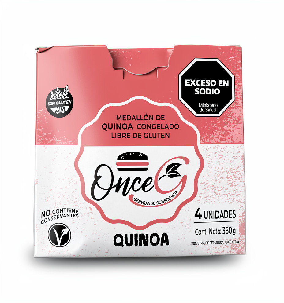 Medallón Quinoa Once