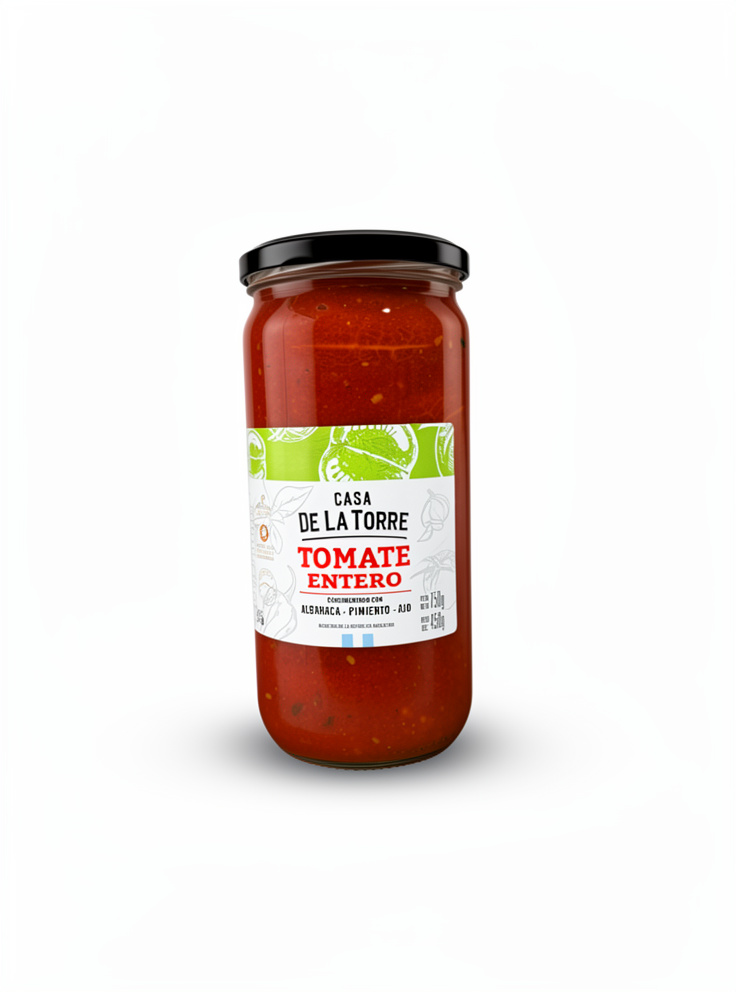 Tomate entero De la torre