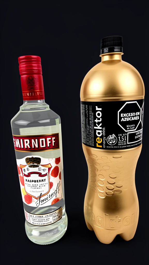 Vodka Smirnoff Frutos Rojos