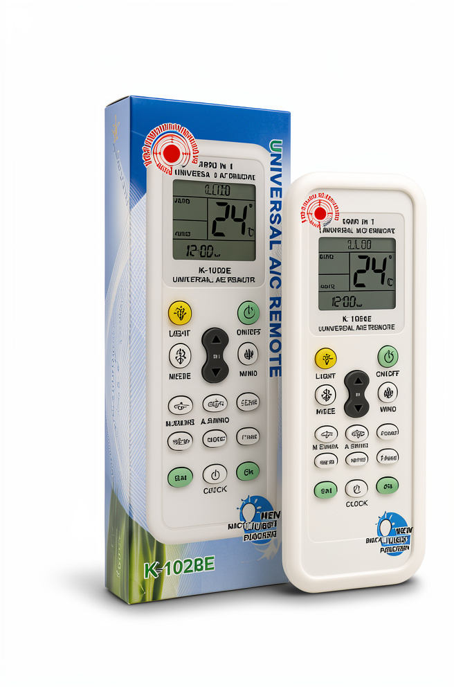 CONTROL REMOTO UNIVERSAL PARA AIRE ACONDICIONADO K-1028E