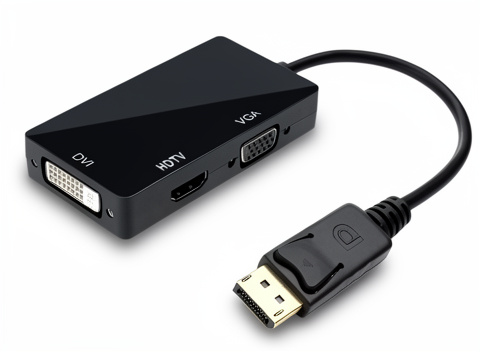 CABLE ADAP. 3 EN 1 DP TO HDMI+VGA+DVI