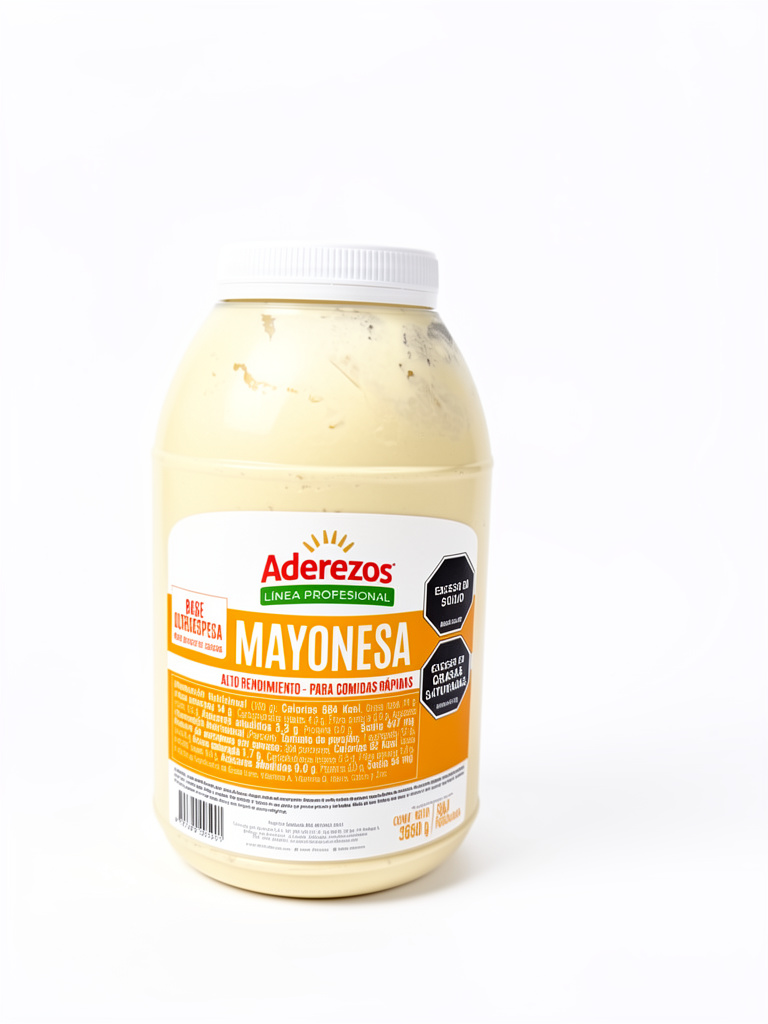 Mayonesa ultra espesa aderezos
