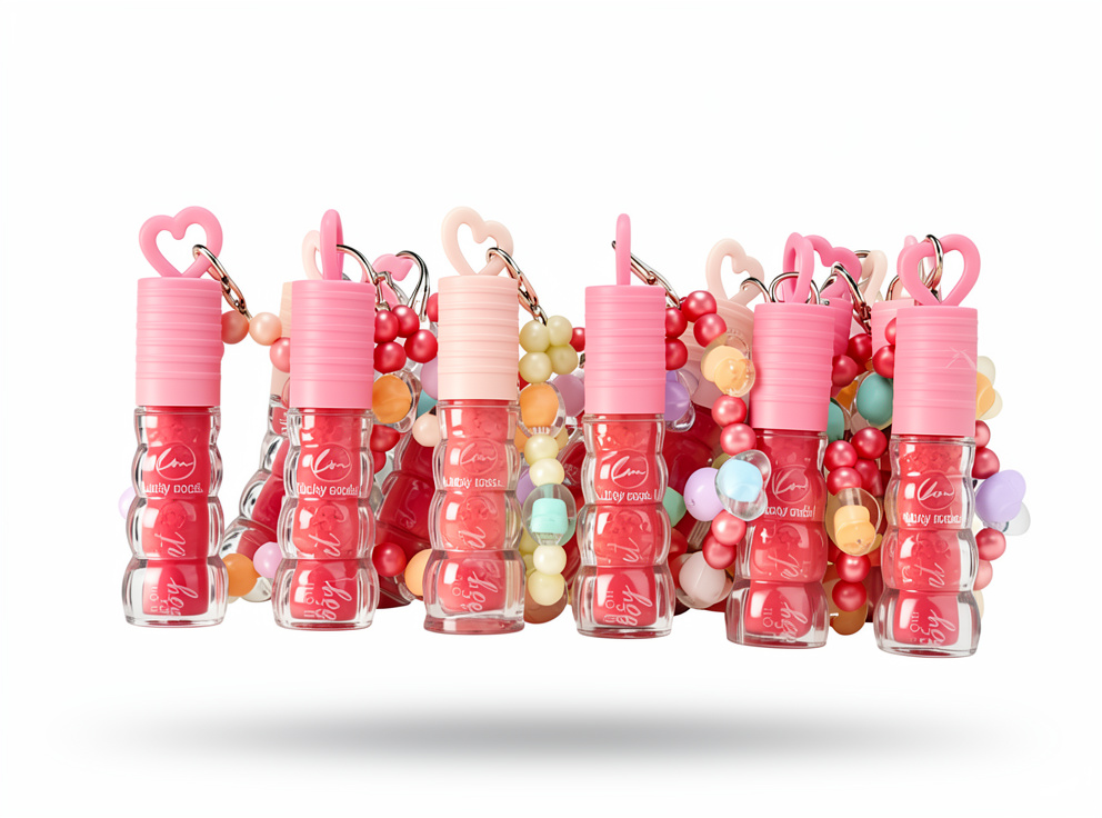LIP GLOSS LLAVERO LUCKY MODEL