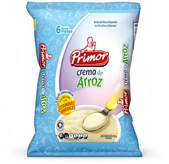 CREMA DE ARROZ PRIMOR 450G