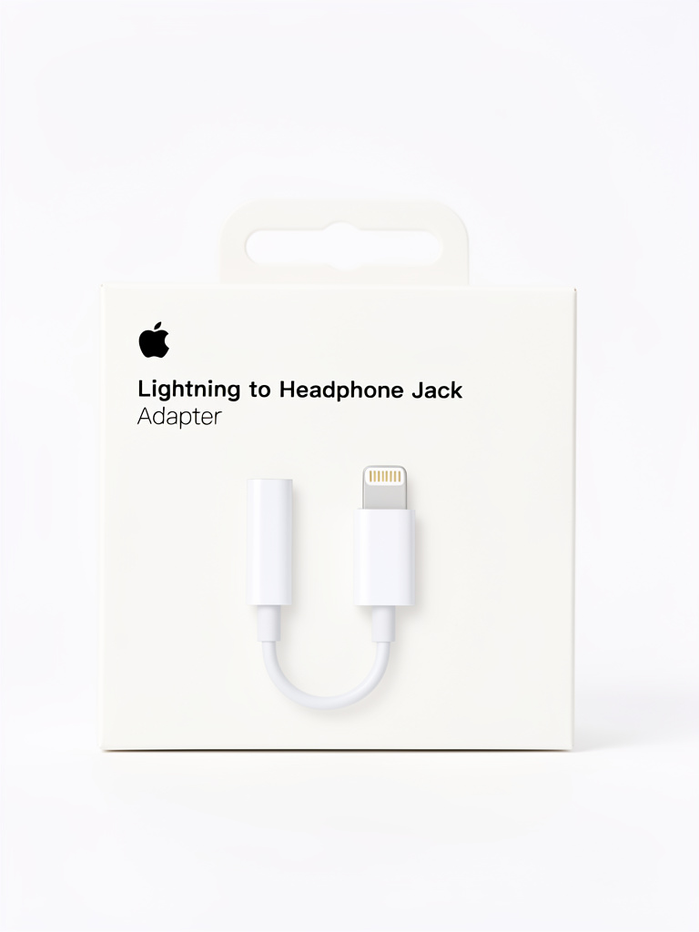 Apple adaptador Lightning a jack