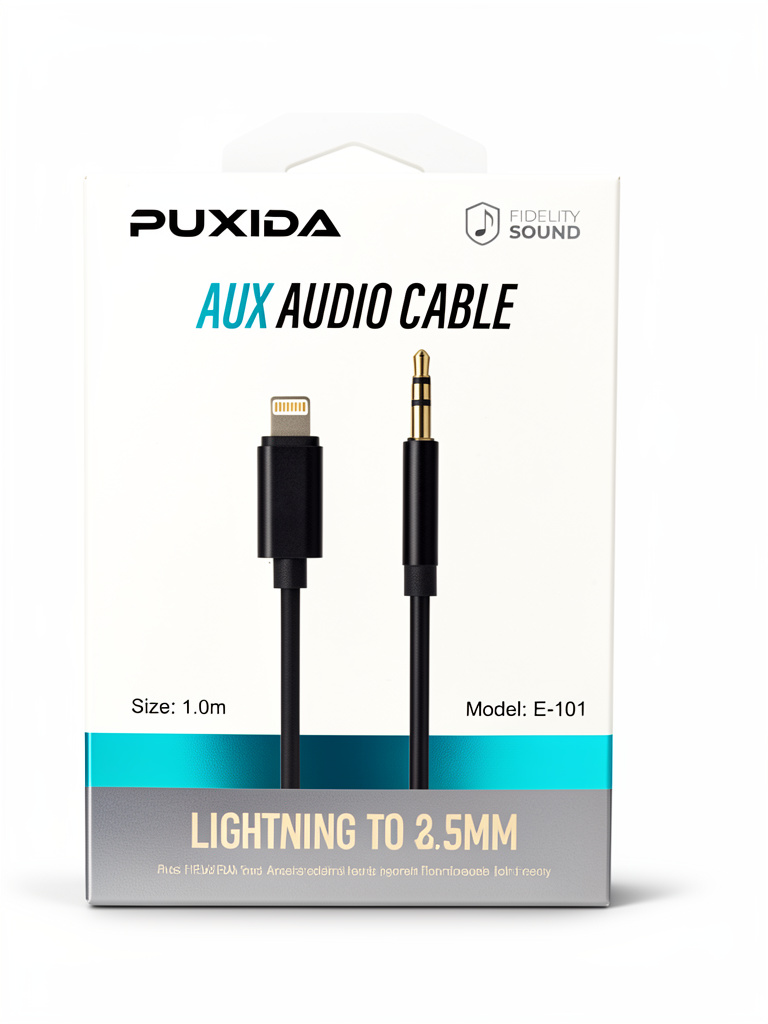 PUXIDA cable AUX Lightning