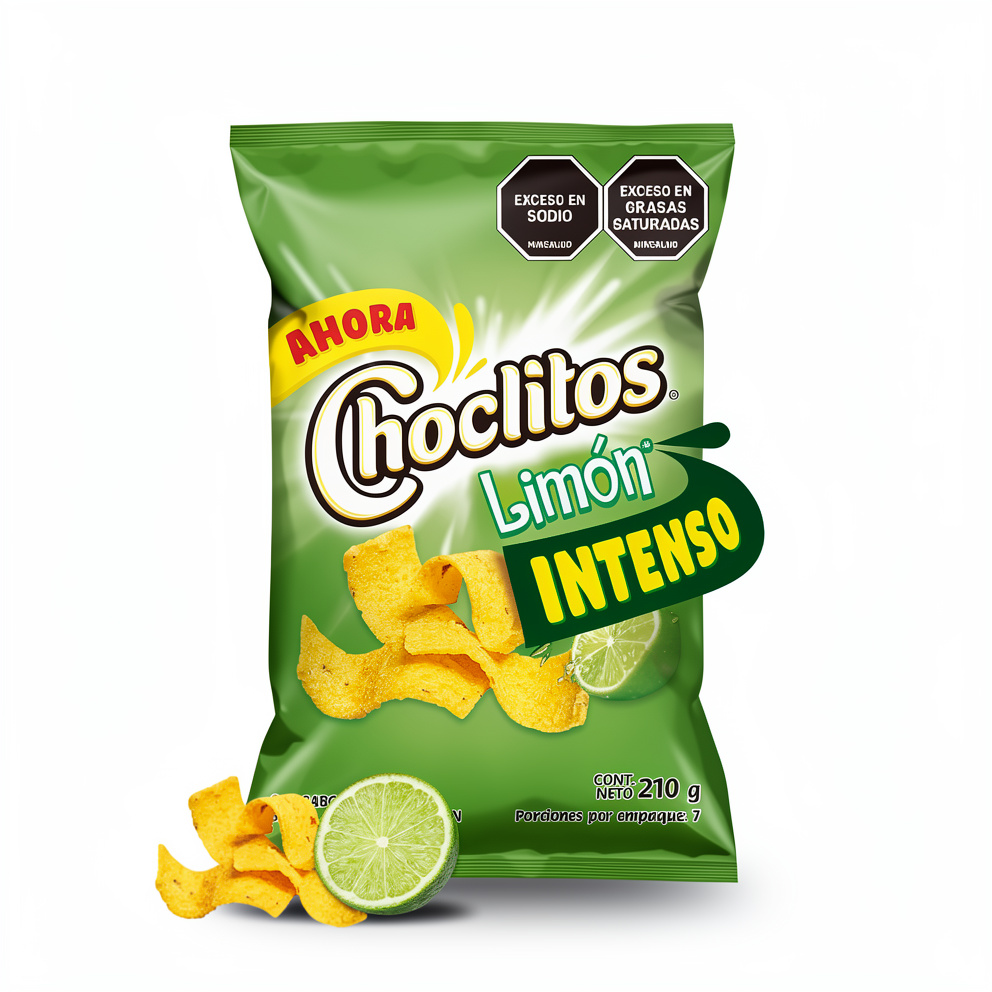 CHOCLITOS LIMON X 210 GR