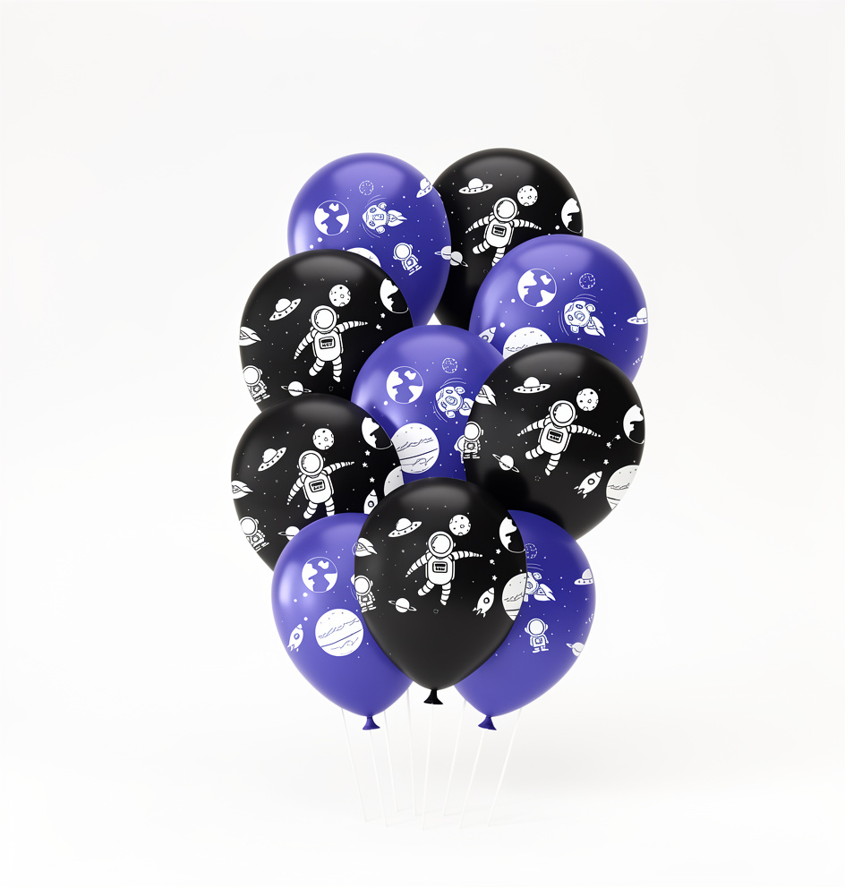 Globos estampados Astronautas