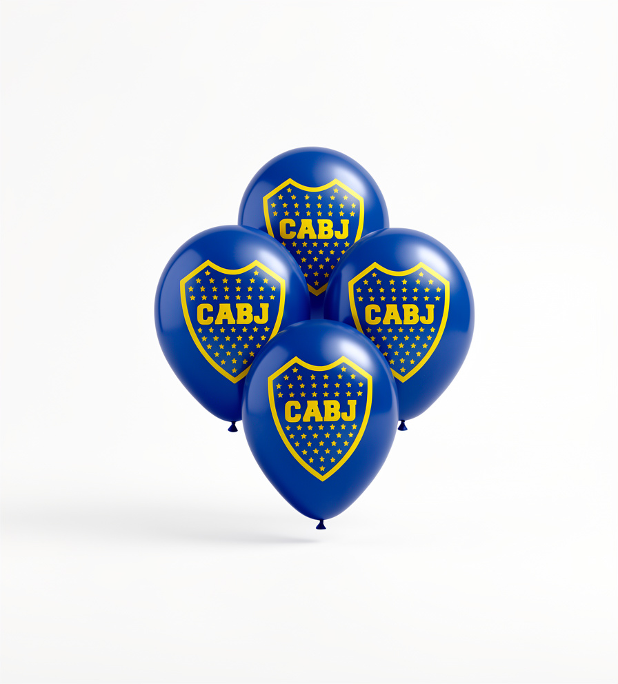 Globos estampados Boca Jrs